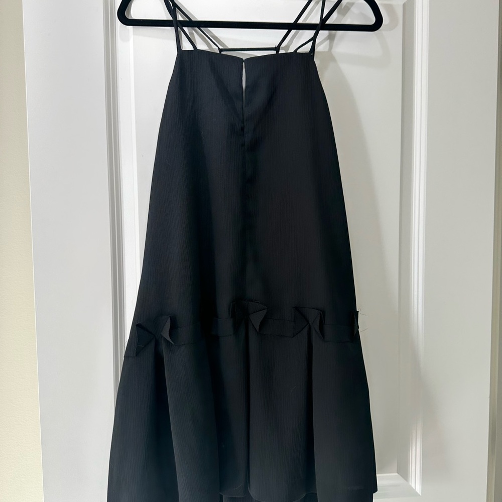 Free People - Black Dress with bow detail